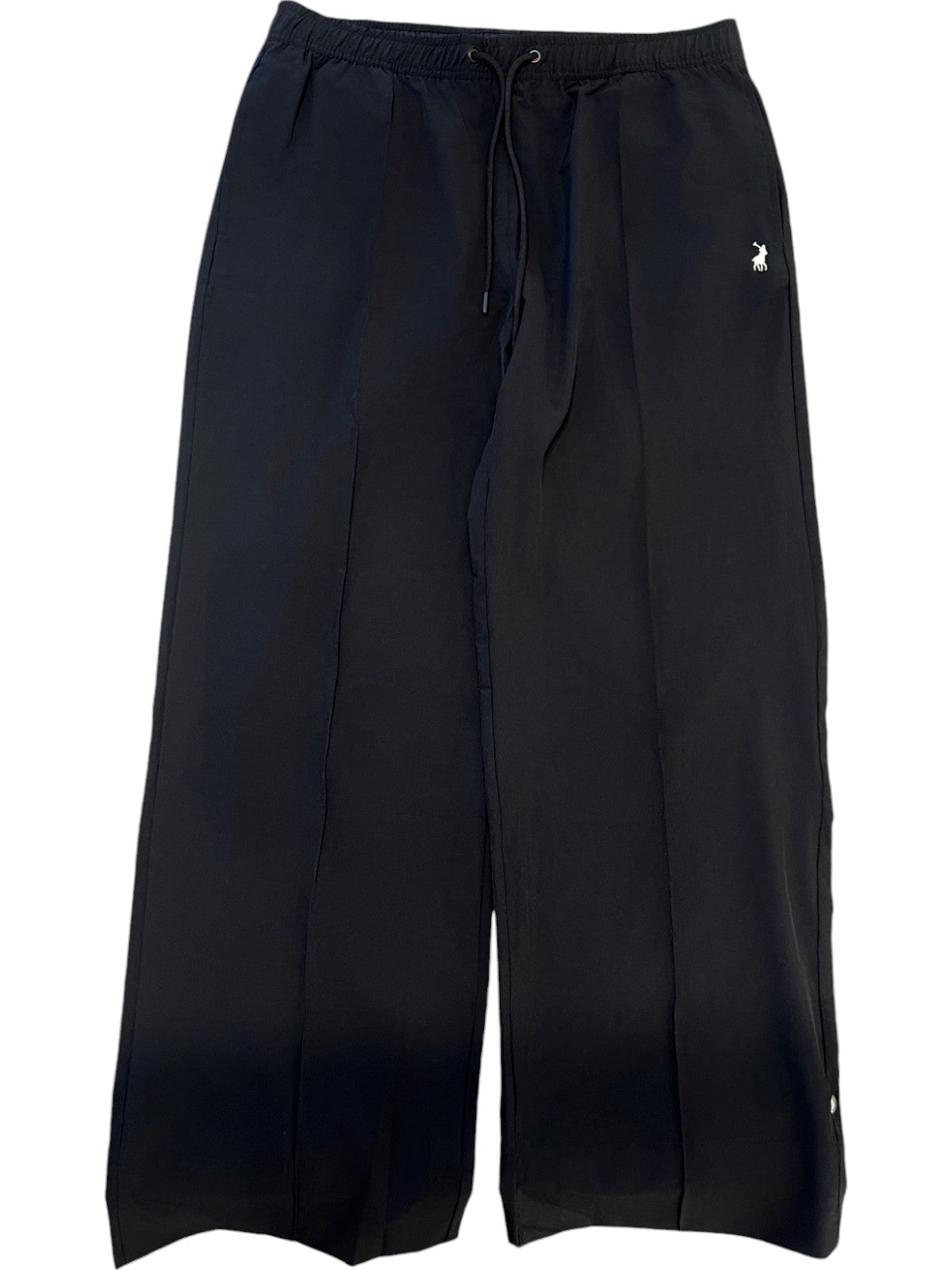 Polo Ladies Track Pants Amara Wide Leg Black